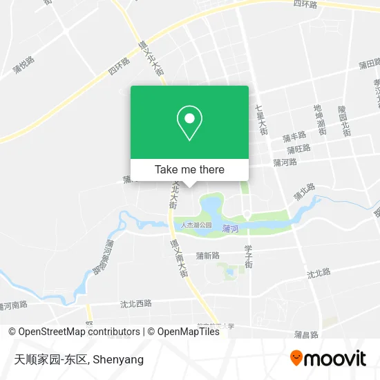 天顺家园-东区 map