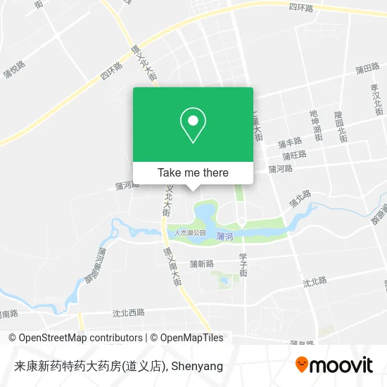 来康新药特药大药房(道义店) map