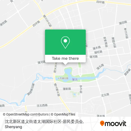 沈北新区道义街道太湖国际社区-居民委员会 map
