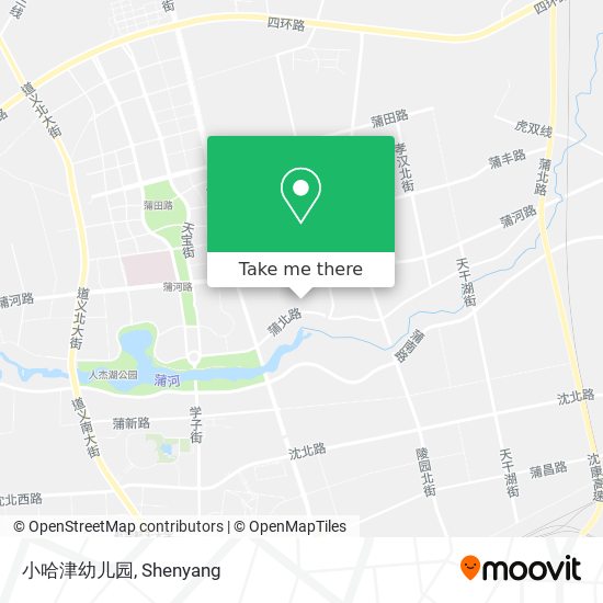 小哈津幼儿园 map