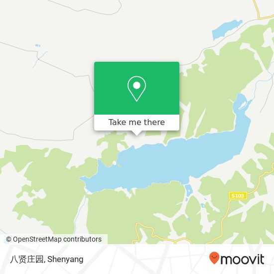 八贤庄园 map
