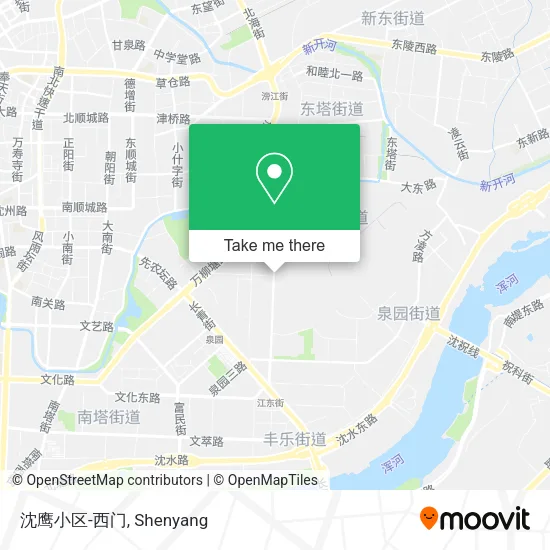 沈鹰小区-西门 map