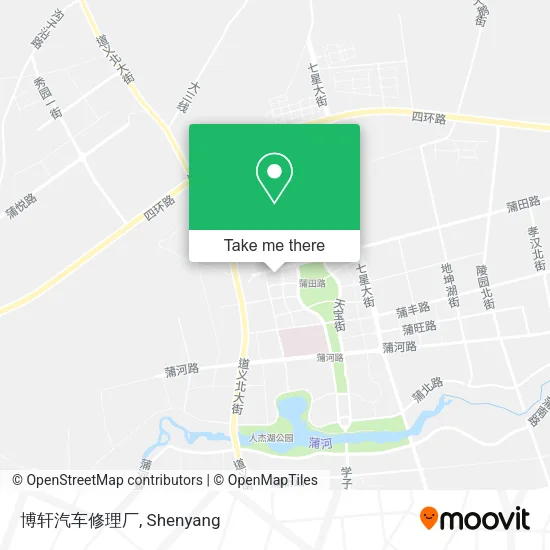 博轩汽车修理厂 map