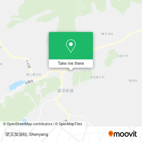 望滨加油站 map