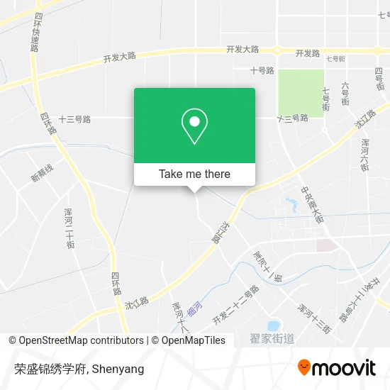 荣盛锦绣学府 map