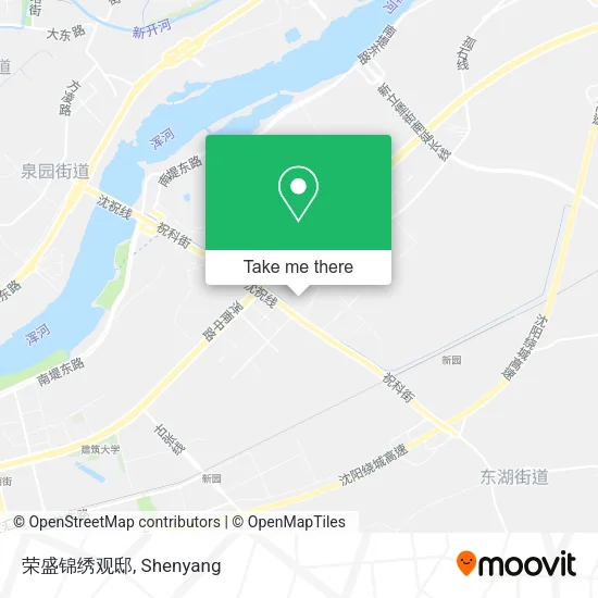 荣盛锦绣观邸 map