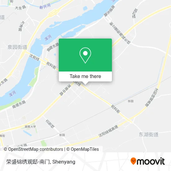 荣盛锦绣观邸-南门 map