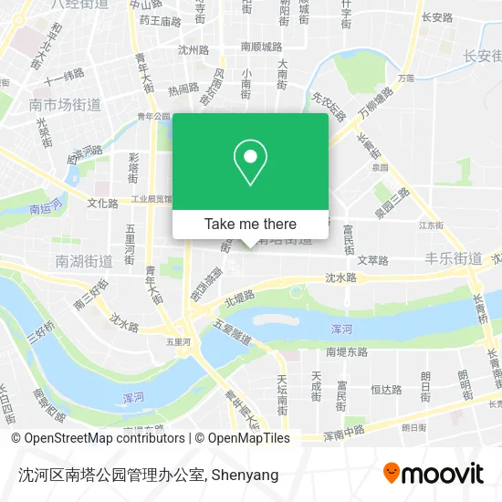 沈河区南塔公园管理办公室 map