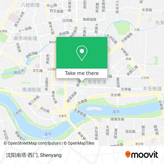 沈阳南塔-西门 map
