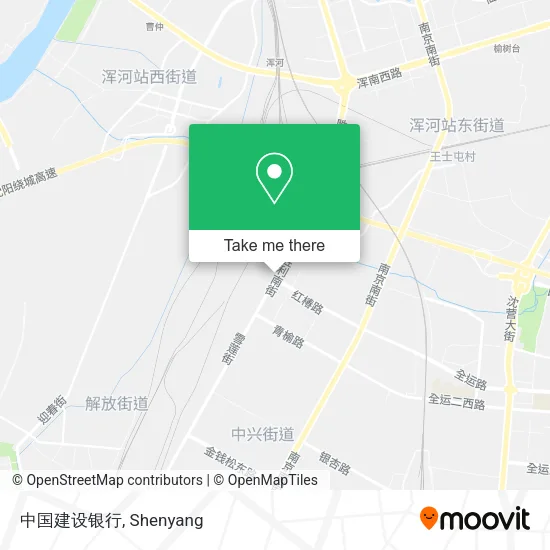 中国建设银行 map