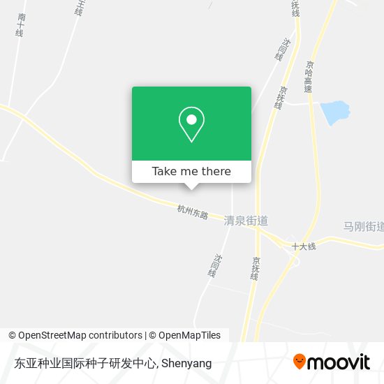 东亚种业国际种子研发中心 map