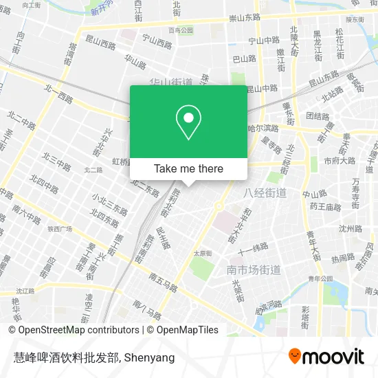 慧峰啤酒饮料批发部 map