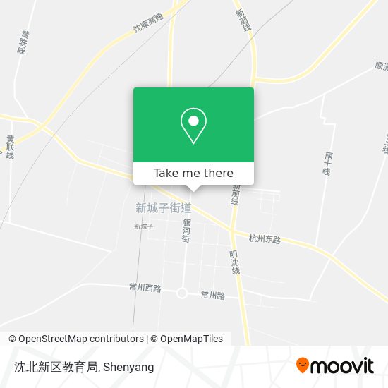 沈北新区教育局 map