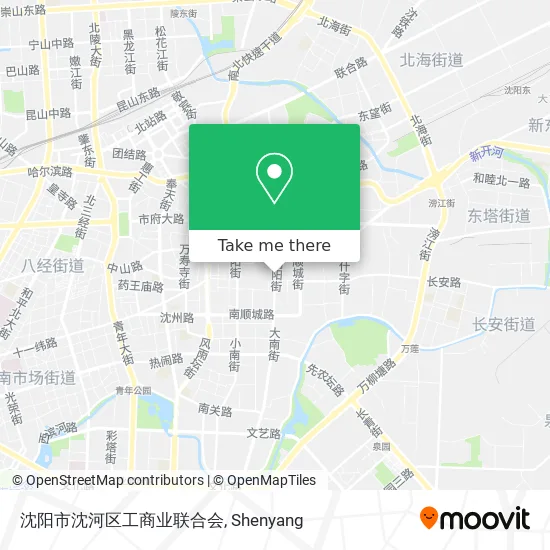 沈阳市沈河区工商业联合会 map