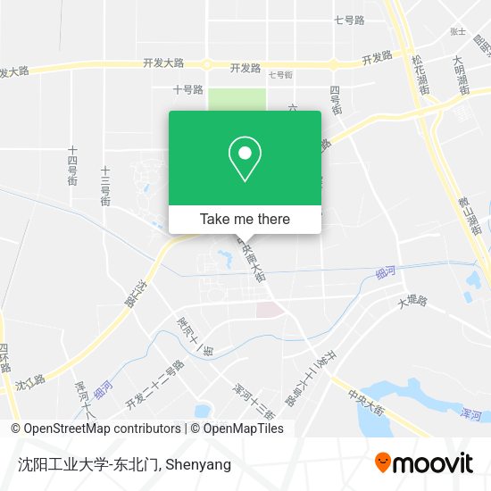 沈阳工业大学-东北门 map