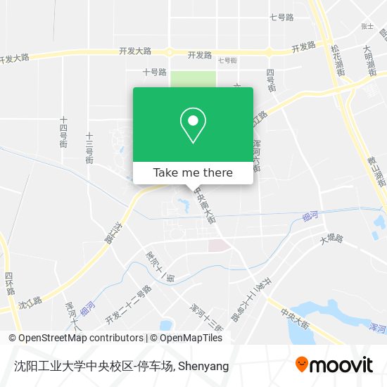 沈阳工业大学中央校区-停车场 map