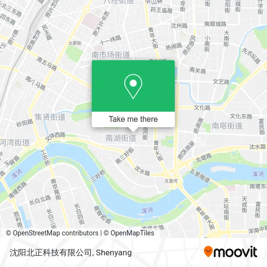 沈阳北正科技有限公司 map