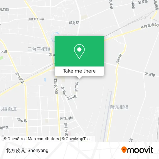 北方皮具 map