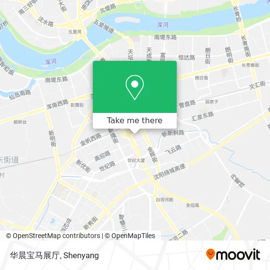 华晨宝马展厅 map