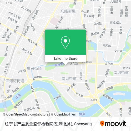 辽宁省产品质量监督检验院(望湖北路) map
