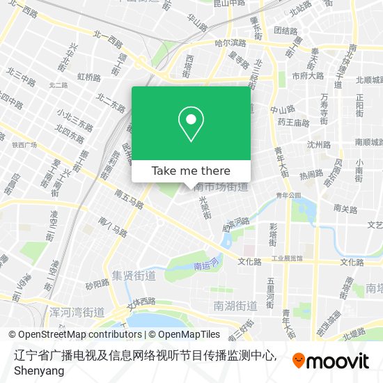 辽宁省广播电视及信息网络视听节目传播监测中心 map