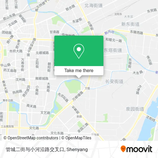 管城二街与小河沿路交叉口 map