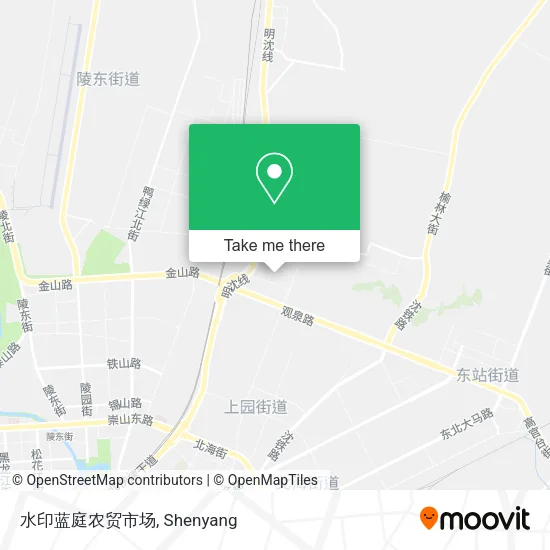 水印蓝庭农贸市场 map