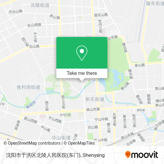沈阳市于洪区北陵人民医院(东门) map