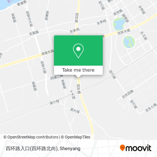四环路入口(四环路北向) map