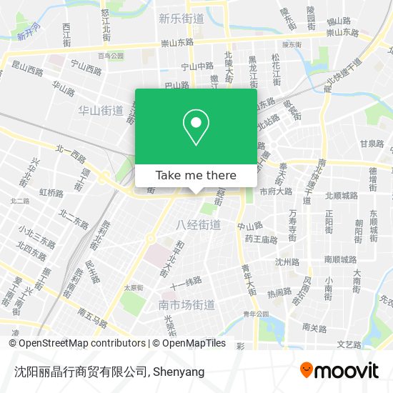 沈阳丽晶行商贸有限公司 map
