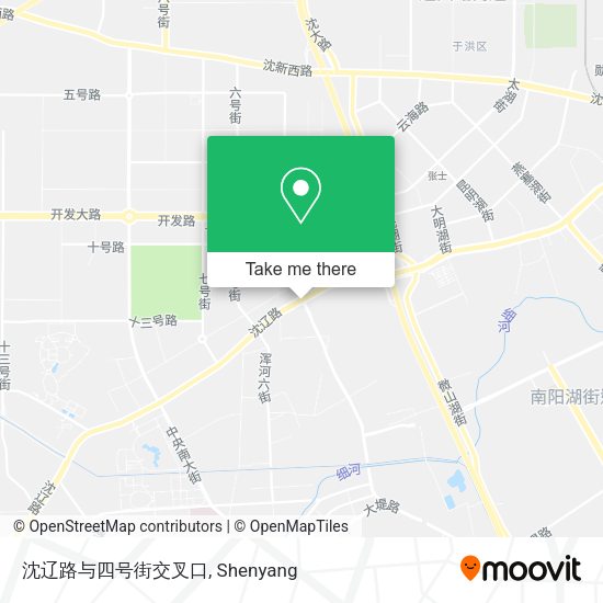 沈辽路与四号街交叉口 map