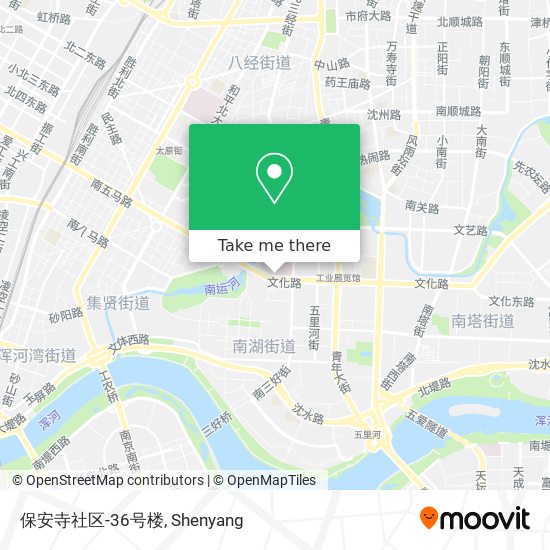 保安寺社区-36号楼 map