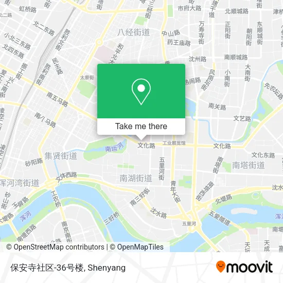 保安寺社区-36号楼 map