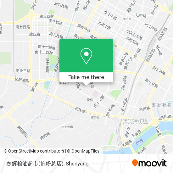春辉粮油超市(艳粉总店) map