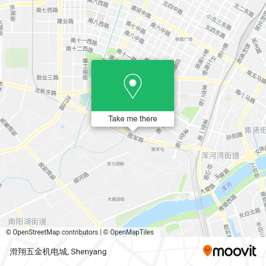 滑翔五金机电城 map