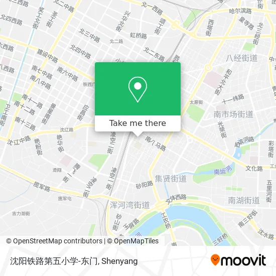 沈阳铁路第五小学-东门 map