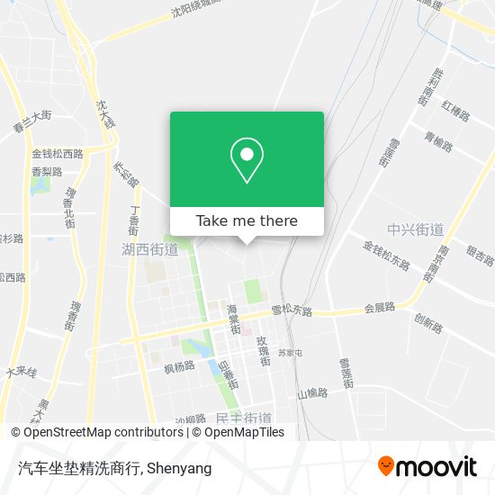 汽车坐垫精洗商行 map