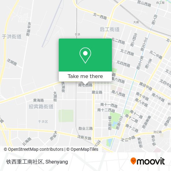 铁西重工南社区 map