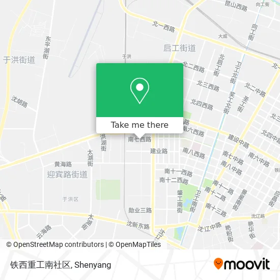 铁西重工南社区 map