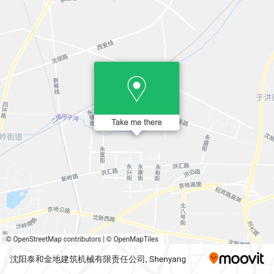 沈阳泰和金地建筑机械有限责任公司 map