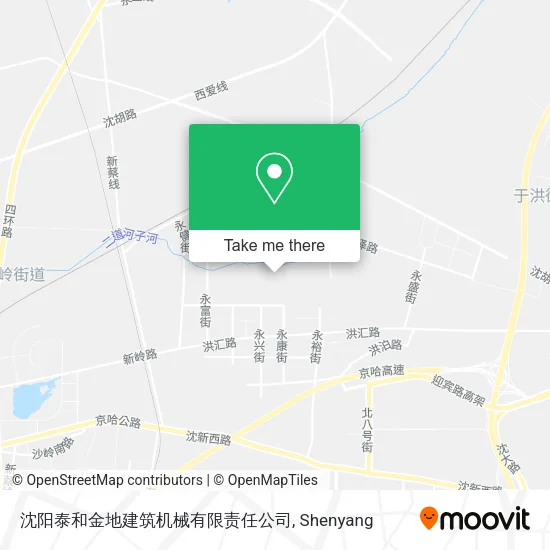 沈阳泰和金地建筑机械有限责任公司 map
