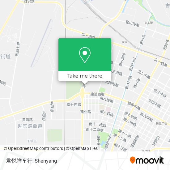 君悦祥车行 map