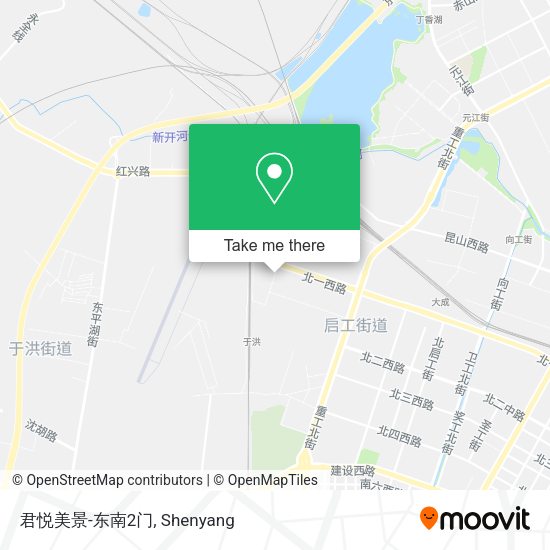 君悦美景-东南2门 map