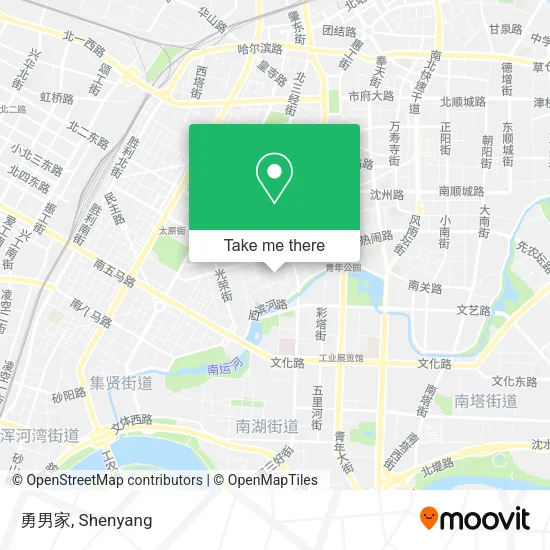 勇男家 map