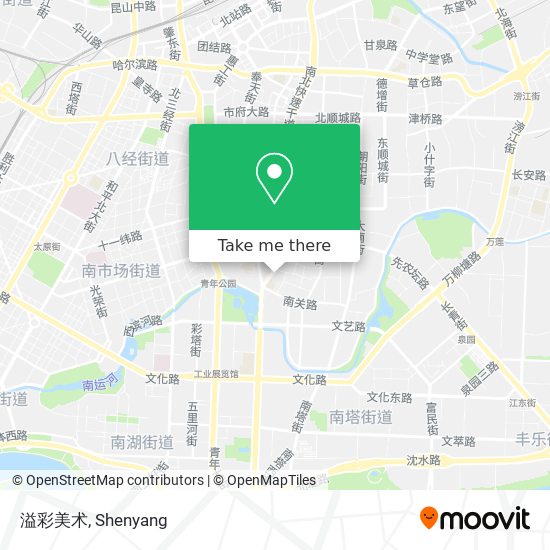 溢彩美术 map