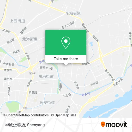 华诚蛋糕店 map