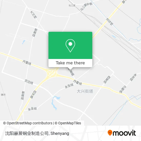 沈阳赫展铜业制造公司 map