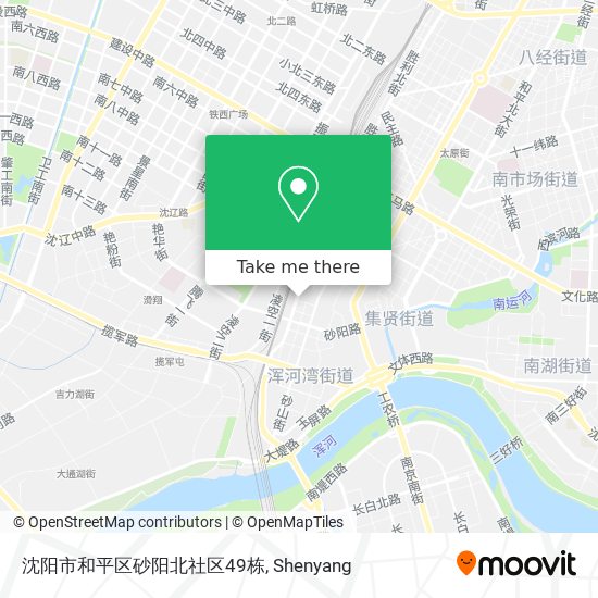 沈阳市和平区砂阳北社区49栋 map