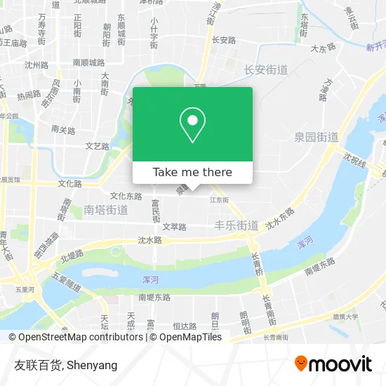 友联百货 map