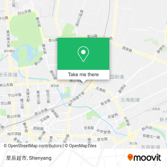 星辰超市 map